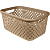 Корзина для хранения Rattan 30л шоколадный мокко (то)