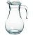 Кувшин BISTRO 1000 мл с прозр. пластиковой крышкой