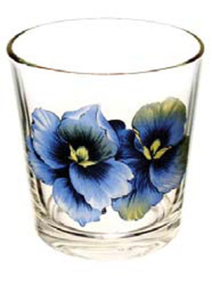 Набор стаканов 6шт. 250 мл "Ода"  Орхидея
