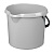 Ведро "Etna" круглое 9л (серый)