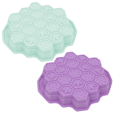 Форма для выпечки силиконовая СОТЫ 25*23*4см