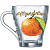 Кружка "Грация" 250 мл "Полезный мандарин"