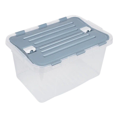 Контейнер для хранения VERDE 18л прозрачный (то)