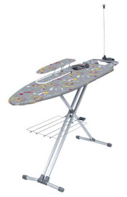 Гладильная доска металл 1220*400мм, с европодст под утюг, с подрукав. и эл.удлин. Nika9Т линии на сл