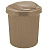 Контейнер для мусора 12л Soul кофейный (то)