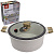 Кастрюля Ø-20см h-10см, со стеклянной крышкой 