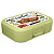 Ланч-бокс 0,85л с декором (салатовый)
