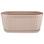 Горшок для цветов BARCELONA 2,7л овальный молочный шоколад (то)