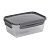 Контейнер для продуктов 0,8л (серый) (то)