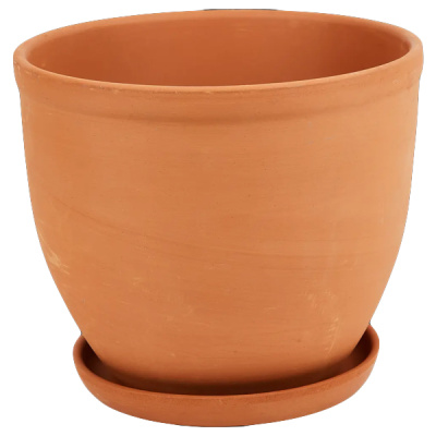 Горшок Конкрит терракота бутон №7