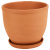 Горшок Конкрит терракота бутон №7 Горшок Конкрит терракота бутон №7