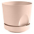 Кашпо Тренд 0,8л Пудровый