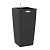 Кашпо RATTAN 14литров OLA DOM (антрацит)