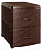 Комод-тумба 2-х секц. Ротанг (коричневый) 38х48х52см (то)