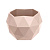 Кашпо Топаз 1,2л Пудровый