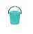 Ведро 10л с крышкой (мята) 
