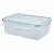Контейнер для СВЧ 2,4л "ЭКСТРА ЛОК" L (голубой)