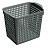 Корзинка "Лофт" 2,8л 200х135х165мм (серый) (то)