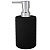 Дозатор для жидкого мыла Plast Team Stone черный (то)