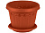 Кашпо "Флавия" 60 л с поддоном (то)