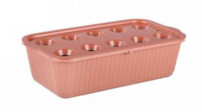 Лоток для выращивания зелёного лука (коричневый) 