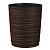 Кашпо Модерн Медиум 15л Темно-коричневый h360