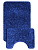 Комплект ковриков  из полипропилена для ванной ANELYA 50x80, 50x40  синий L CADESI Турция