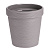 Кашпо Терра 2,35л Серый жемчуг d16,5 h16см