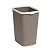 Ведро для мусора с фиксатором 9/10л "Tandem" (шоколад/слон.кость) (то)