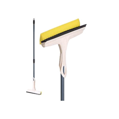 Окномойка "Malta" с черенком телескопическим 130см, размер L (бежевый флэк)