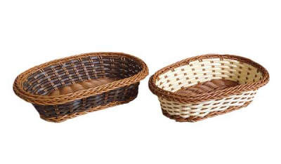 Корзинка для хранения бытовых принадлежностей, пластик (24*16*6см)