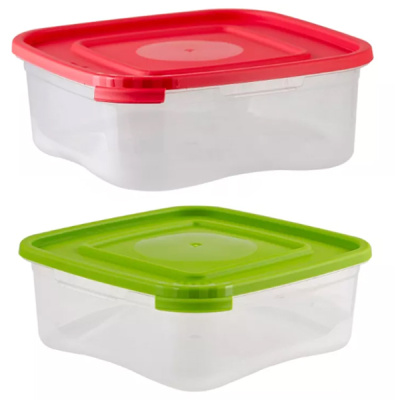 Контейнер для СВЧ 0,7л квадратный (то)