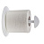 Держатель для туалетной бумаги "Aqua" (снежно-белый) (то)