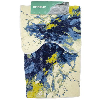 Коврик для ванной комнаты, набор 2шт (50*80см и 50*40см)