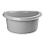 Таз универсальный "Etna" круглый 8л (серый)