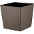 Горшок для цветов London CUBE 4,2л c дренажной вставкой французск.платан (то)