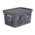 Корзина Leaves 5,5л с крышкой 274х197х140мм (серый)(то) Корзина Leaves 5,5л с крышкой 274х197х140мм (серый)(то)