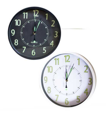 Часы настенные ФЛЮОРИТ (диаметр 30см)