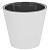 Горшок для цветов London D160мм, 1,6л со вставкой белый (то)