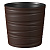 Кашпо Модерн Мини 8л Темно-коричневый h250