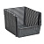 Корзинка "Лофт" 10л 294х250х180мм (серая) (то)