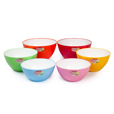Миска двухцветная "Fresh Line" d225, 3л цветная