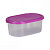 Ёмкость для СВЧ овальная 1л. (микс)(то)