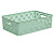 Корзинка "Ромашки" 7,5л  350х245х105мм (нефрит) (то)