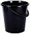 Ведро "Огородное" 10л чёрное (то)