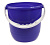 Ведро 12л "Practic" (лазурно-синий) (то)