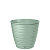 Горшок для цветов "Saffron" D177мм, 2,6л с поддоном (светло-зеленый)