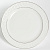 Тарелка мелкая 240мм, белая ГРАЦИЯ НЕЖНОСТЬ