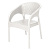 Кресло RATTAN Ola Dom 580х620х805мм (белый)