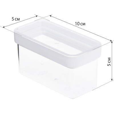 Емкость для специй СТЕП 120мл (белый) (то)